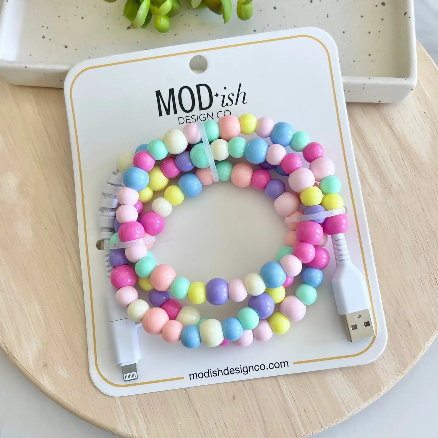 Beaded Phone Chargers
