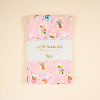 It's Mahj Time Waffle Tea Towel