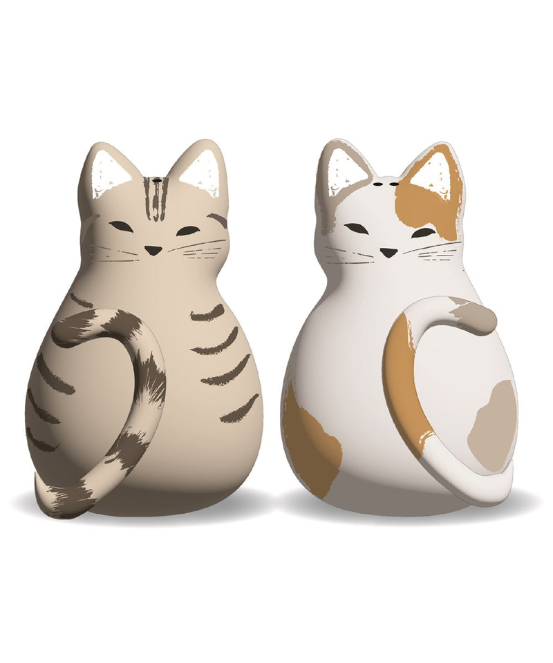 Ceramic Cat Salt and Pepper Set