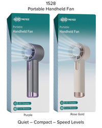 Portable Handheld Fan: Gray
