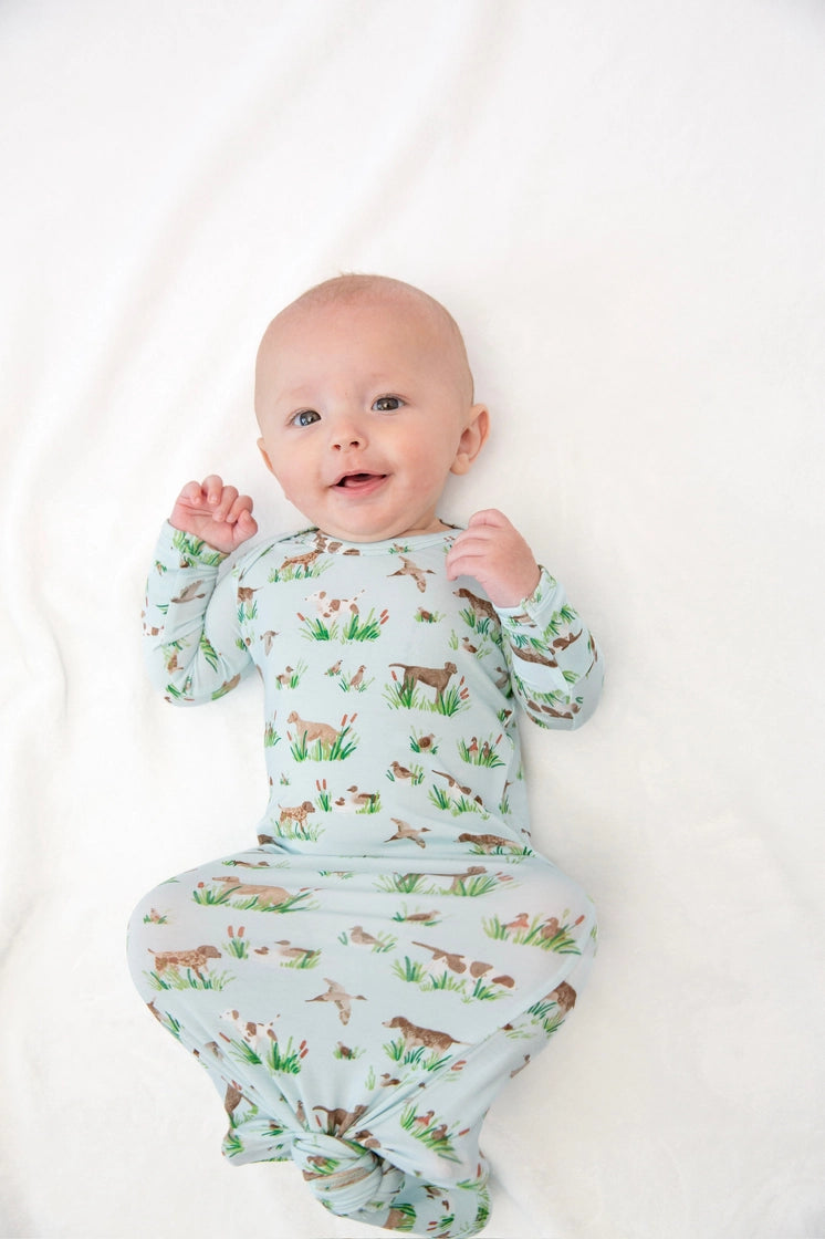 Delta Dogs Knotted Gown 0-3 Month