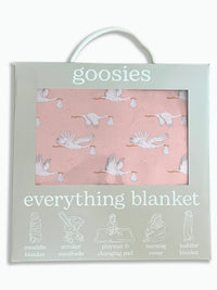 Everything Baby Blanket-Stork (Pink)