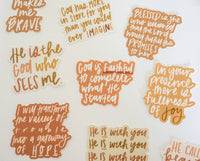 He Has More in Store Sticker | Christian Sticker | Gift