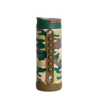 14oz Iconic Pop Bottle - Green Camo