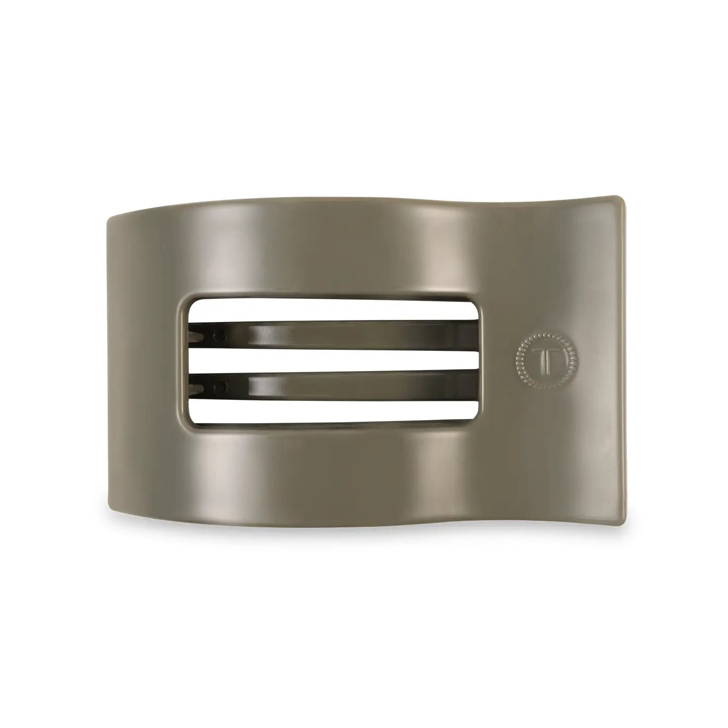 Medium Flat Rectangle Teletie Clips