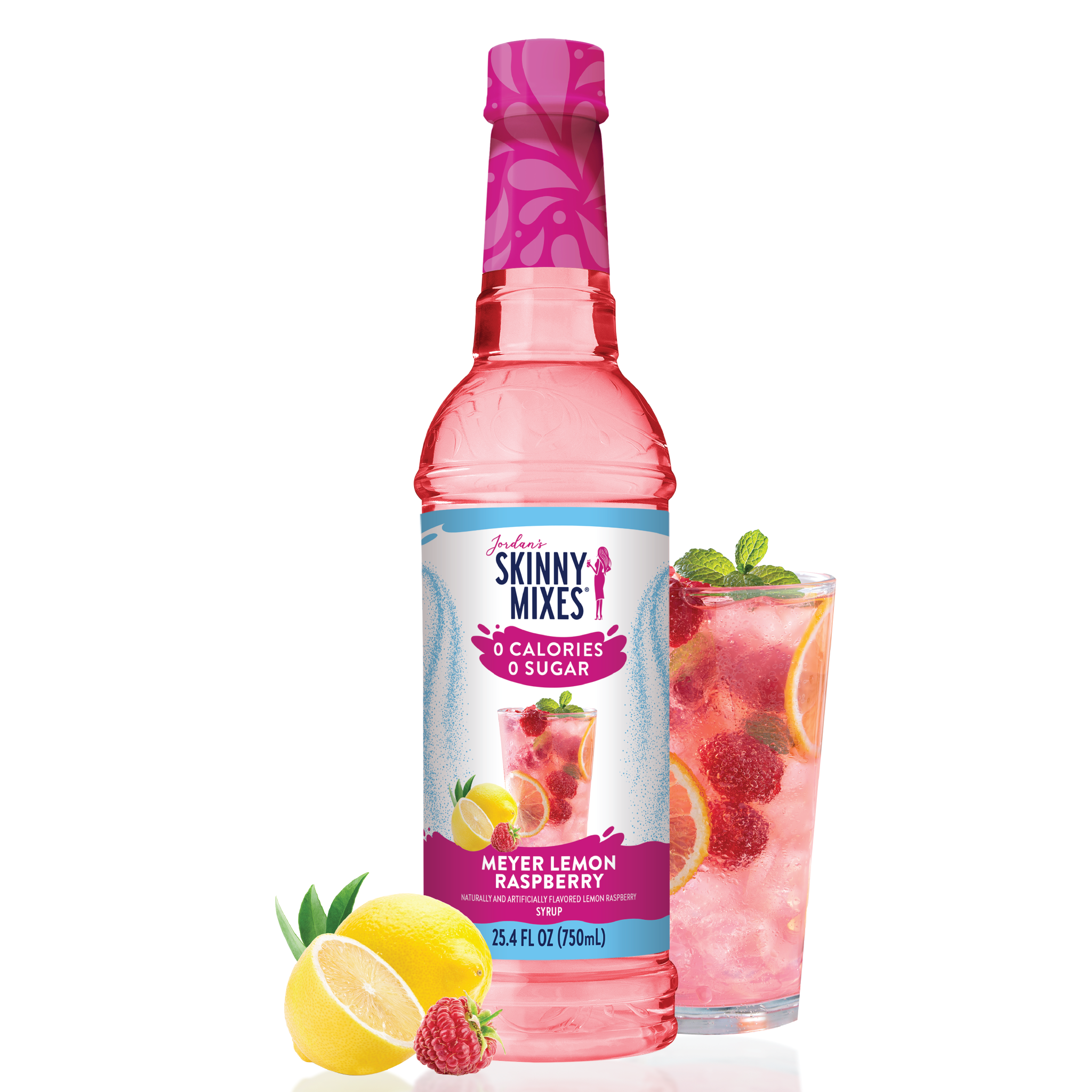 Meyer Lemon Raspberry Syrup