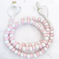 Beaded Phone Chargers