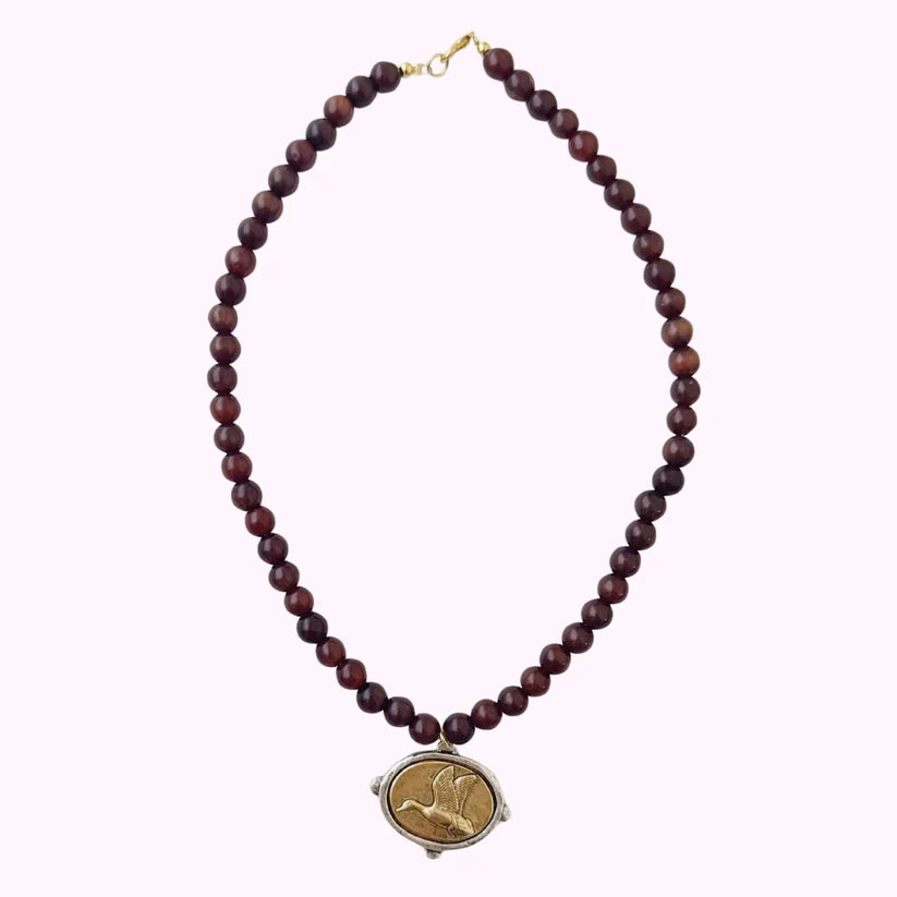 The Mixed Metal Signature Duck Necklace