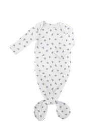 Lilac Buds Knotted Gown 0-3 Month