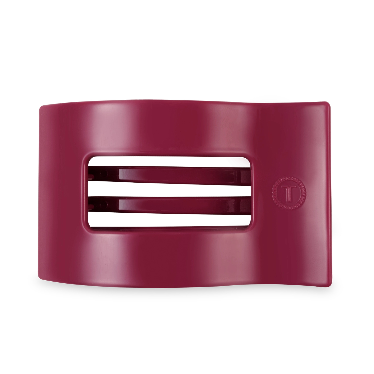 Large Flat Rectangle Teletie Clips