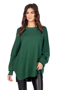 Astrid Ribbed Sweater Green