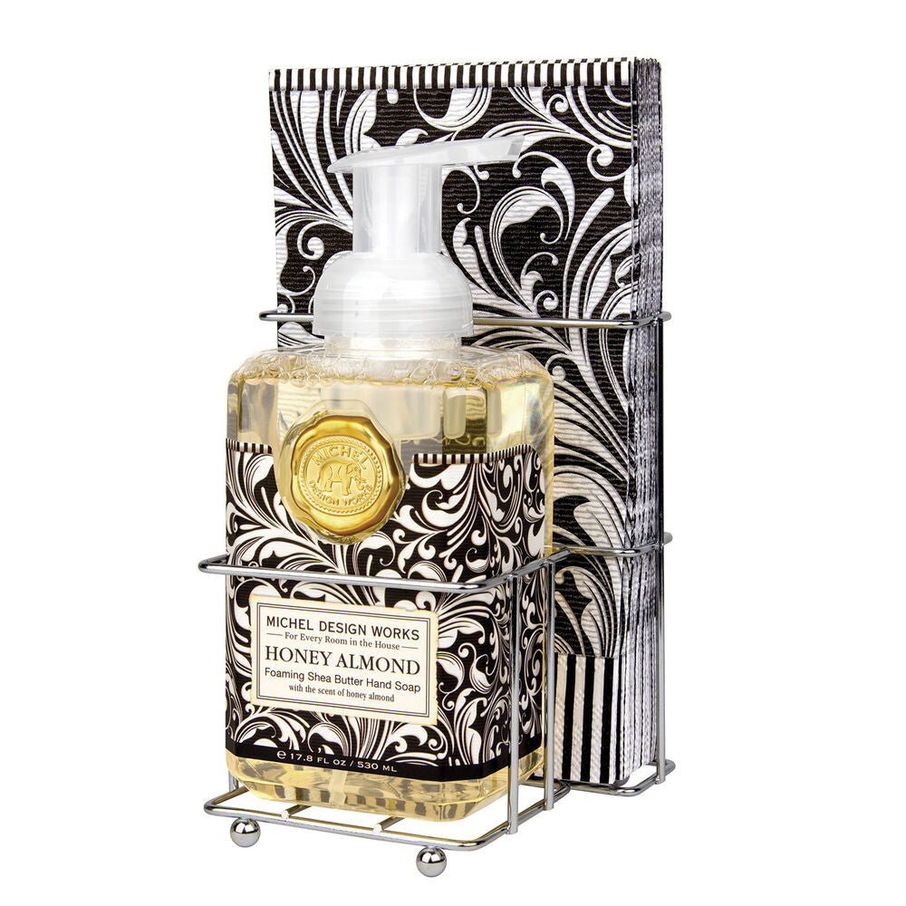 Honey Almond Handcare Caddy Napkin Set
