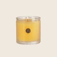 Agave Pineapple Textured Glass Candle