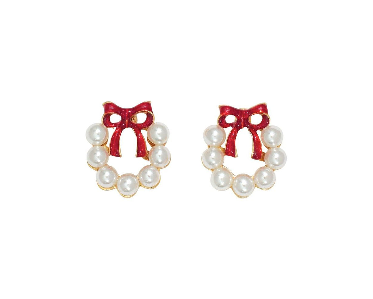 Periwinkle Christmas Earrings
