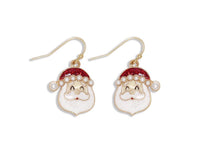 Periwinkle Christmas Earrings