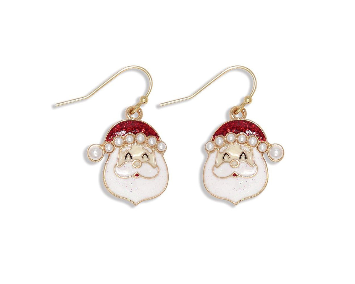 Periwinkle Christmas Earrings
