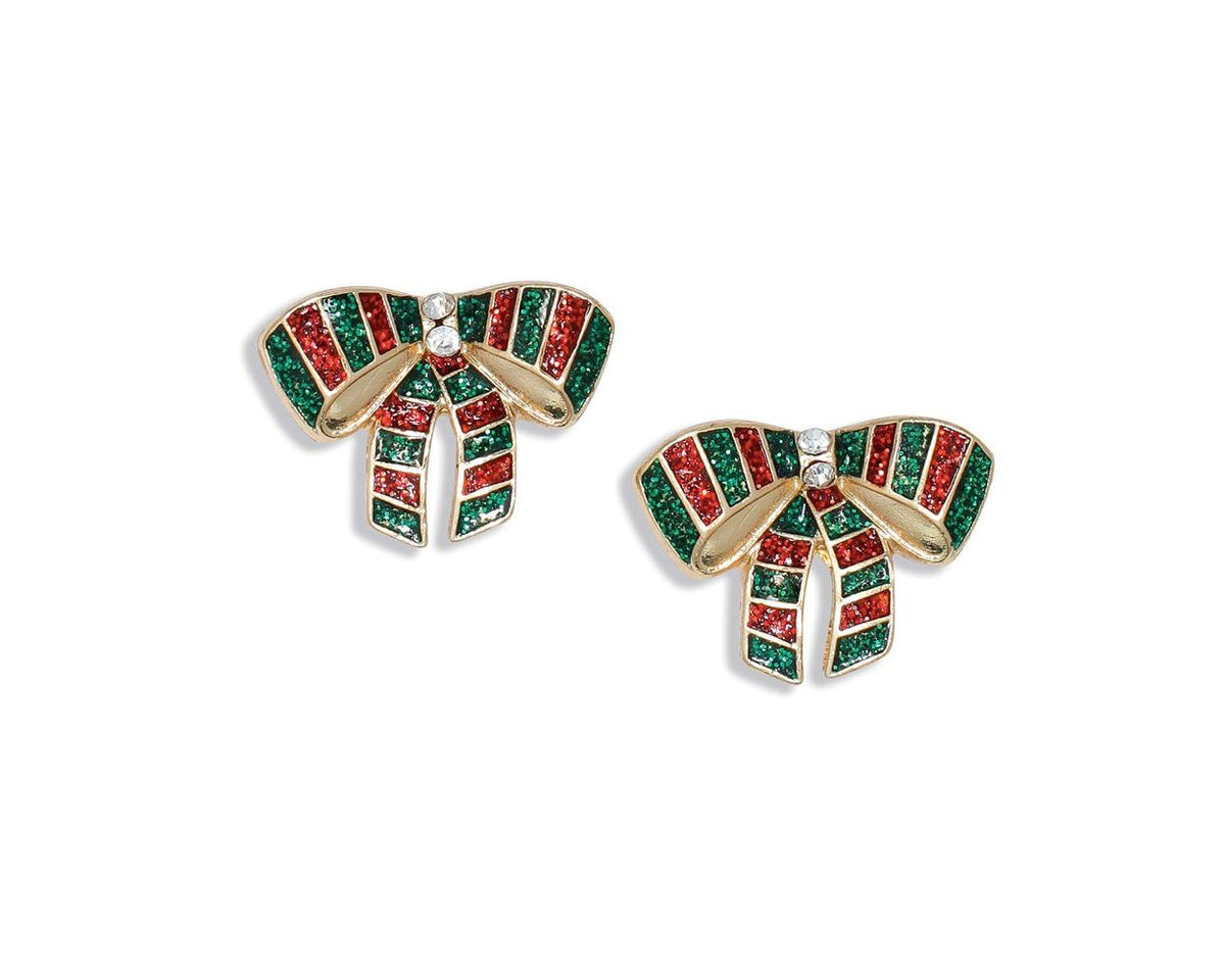 Periwinkle Christmas Earrings