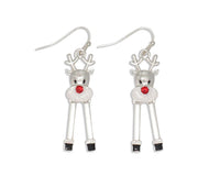 Periwinkle Christmas Earrings