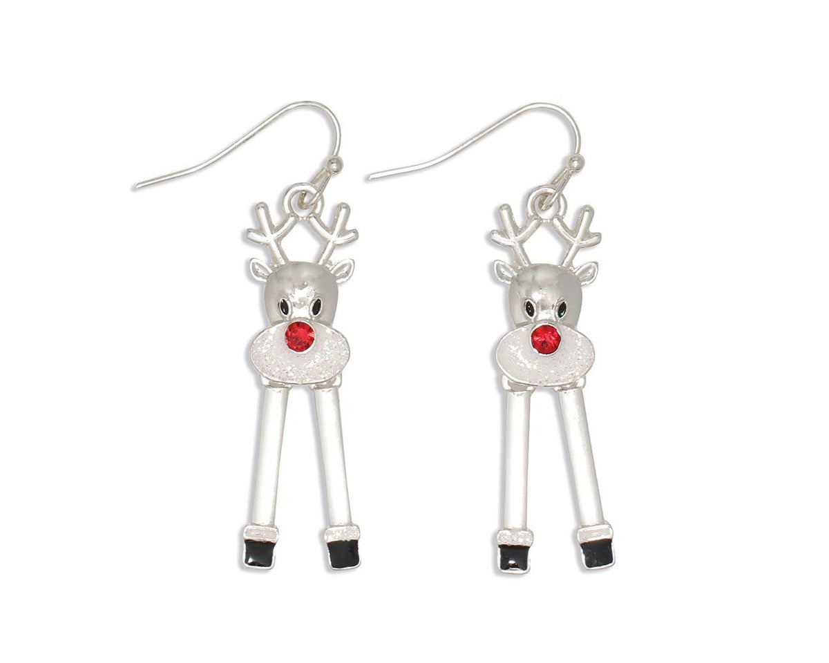 Periwinkle Christmas Earrings