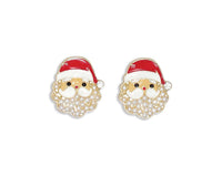 Periwinkle Christmas Earrings