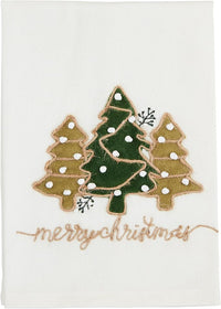 Velvet Applique Towels