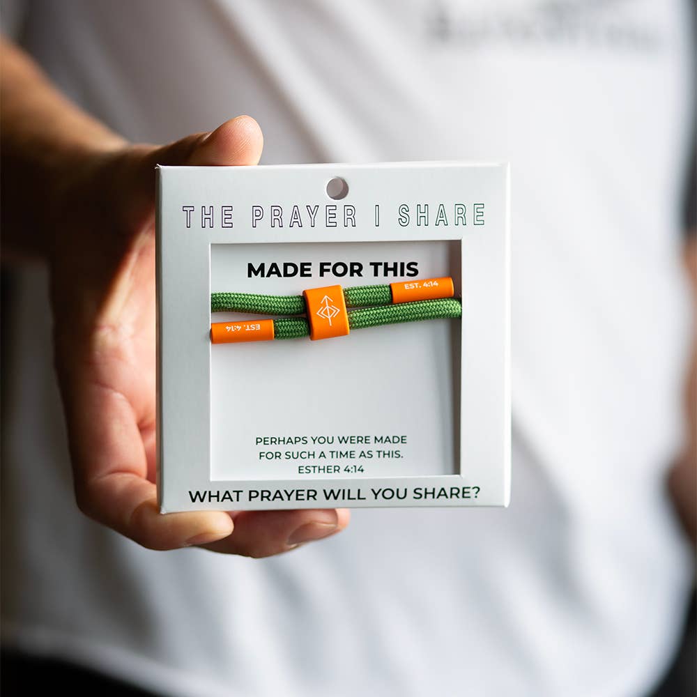 Made For This Cord Christian Bracelet