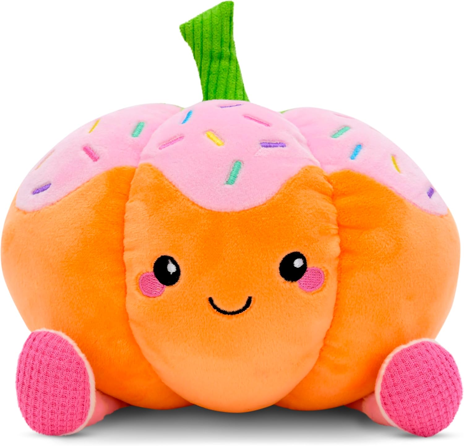 Iscream Halloween Screamsicles 8" Plush Sweet Frosted Pumpkin