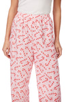 Pink Candy Cane Pajama Pants