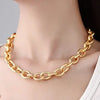 Stainless Steel Tarnish Free Chunky Chain Necklace