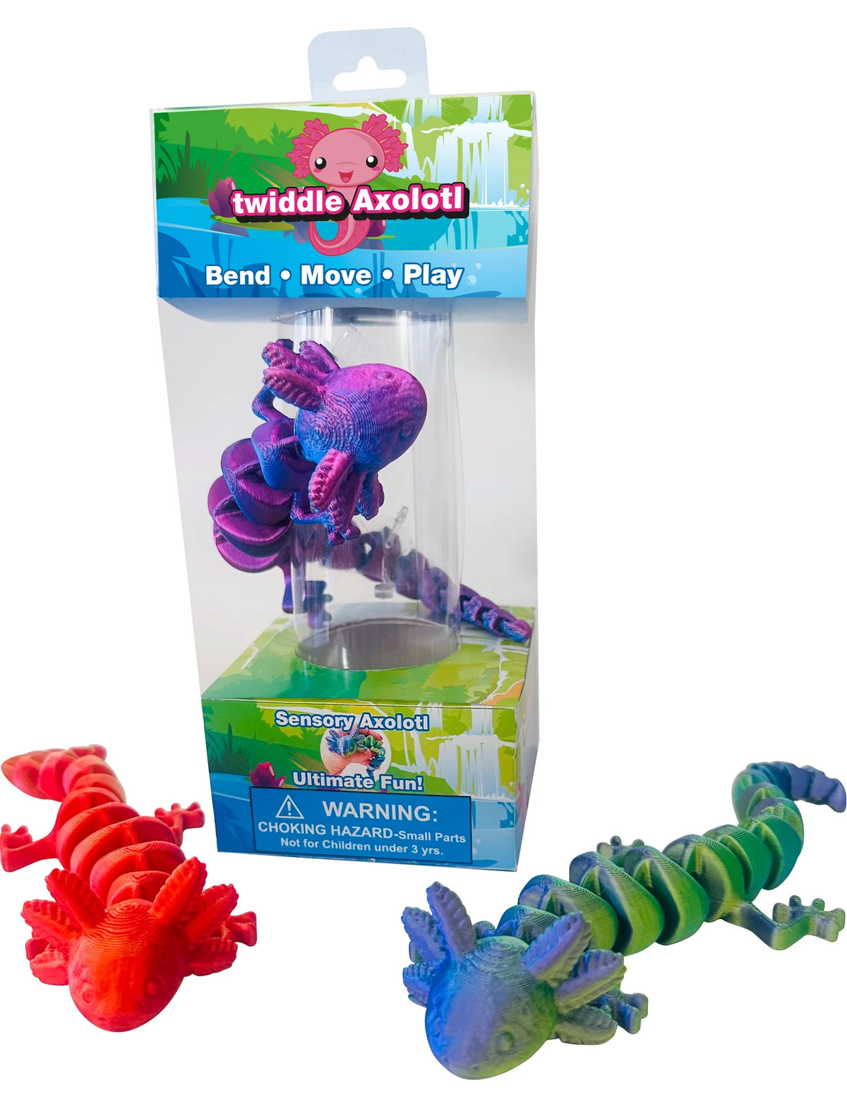 Twiddle 3D Axolotl
