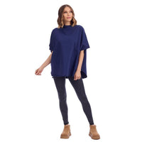 Cullen Top-Navy Blue (One Size)