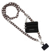 Clip & Go Ice Chain with Pouch: Black Chain with Black Pouch