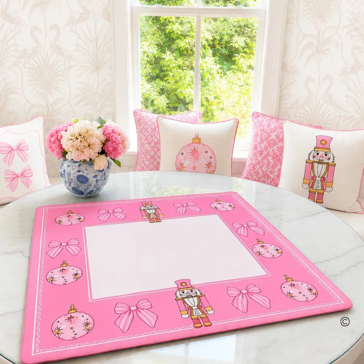 The Sugar Plum Social Mahj Mat