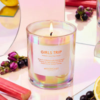Coconut Wax Candle Girls Trip - 8 oz Glass Jar