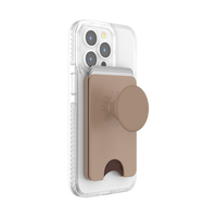 PopSockets MagSafe Phone Wallet - Latte