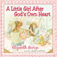 Book cover of 'A Little Girl After God's Own Heart' with illustrations of children playing.