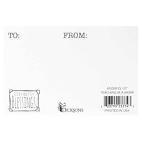 Angel Figurine-Teaching Is A Work of Heart