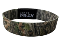 Tap To Pray™ Wristbands - Forest & Tree Bark Camo