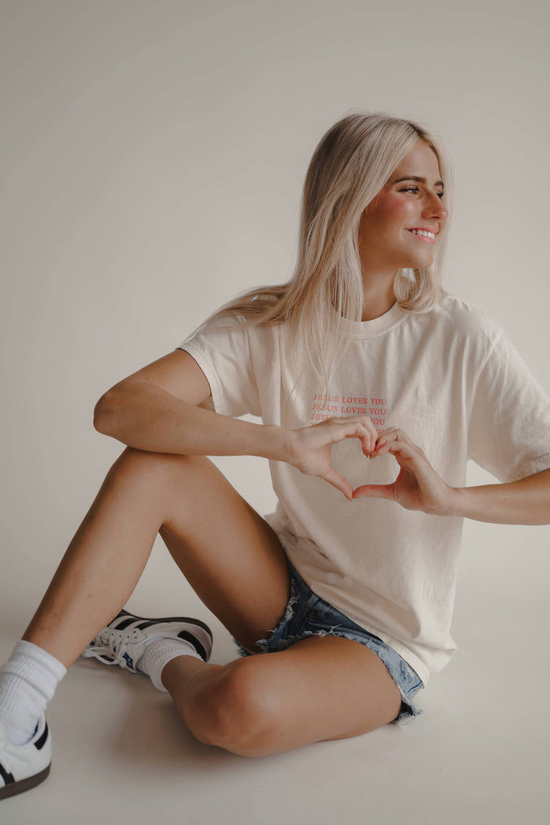 Jesus Loves You Tee | Christian Faith Tee