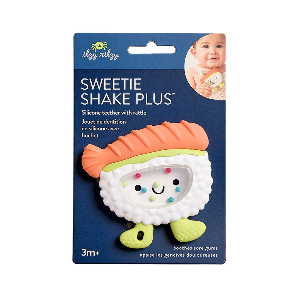 Sweetie Shake Plus- Teething + Rattle Toy-Tumbler