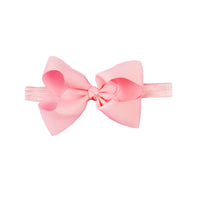 Girls Pink Bow Headband