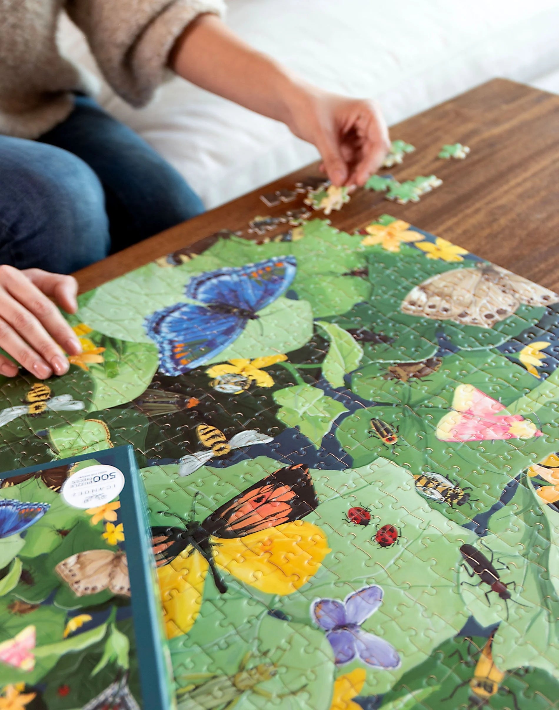 Pollinators 500 Piece Jigsaw Puzzle
