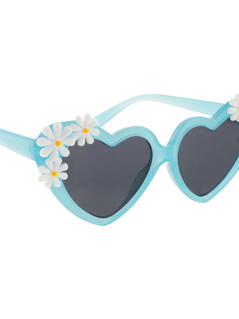 Blue Heart Sunglasses