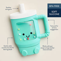 Sweetie Shake Plus- Teething + Rattle Toy-Tumbler