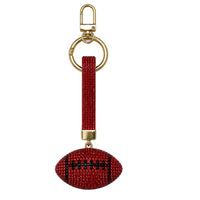 Game Day Football Bag Charm