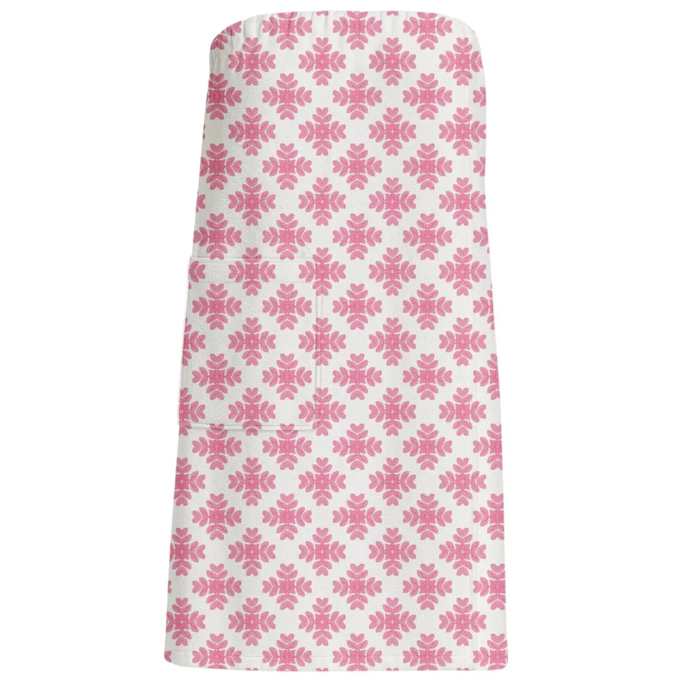 Brush strokes Pink Bath Wrap