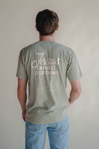 Jesus Changes Everything Tee | Women's Christian Tee