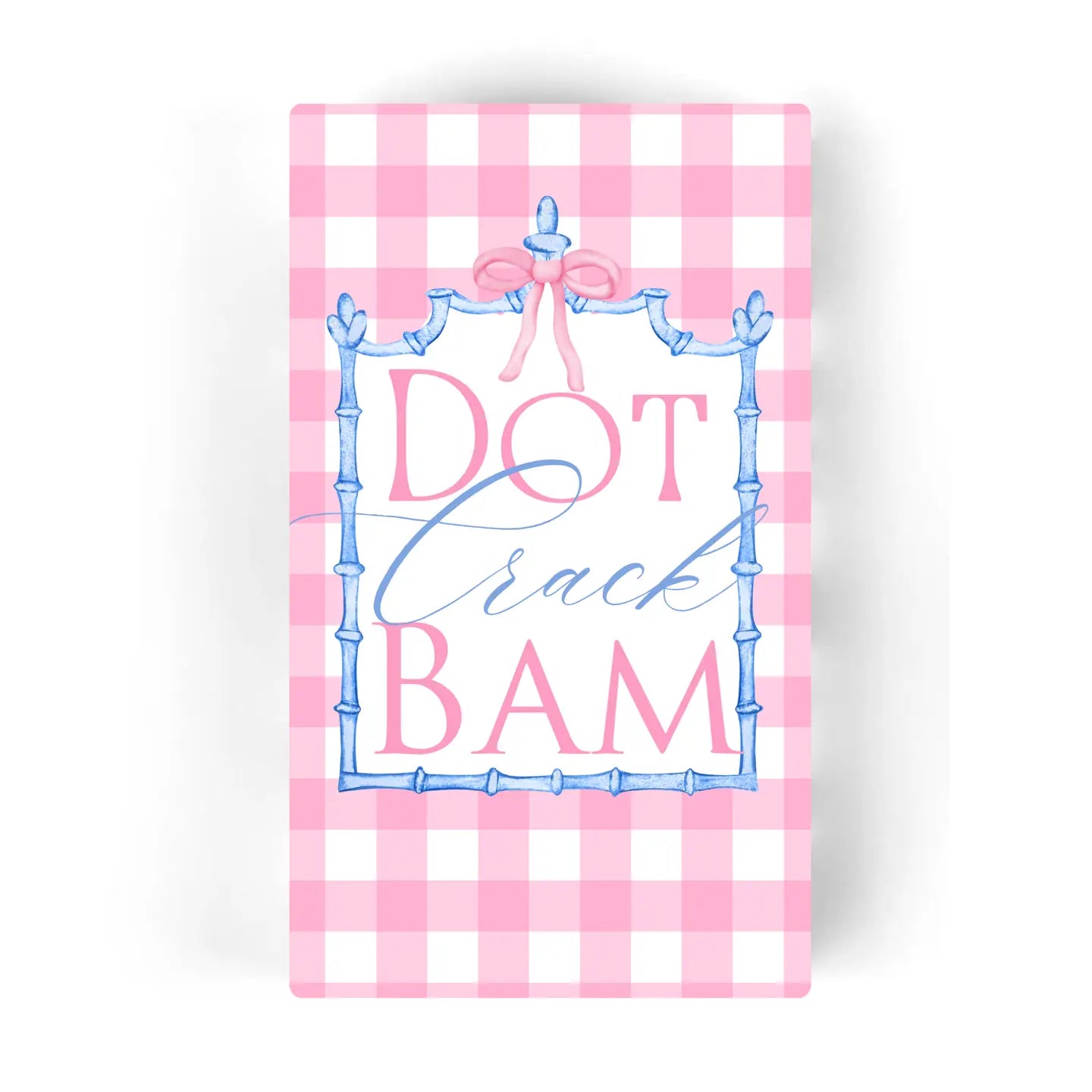 Dot Crack Bam Guest Napkins 24 Ct