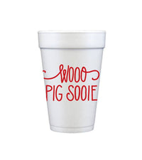 Game Day Styrofoam Cups