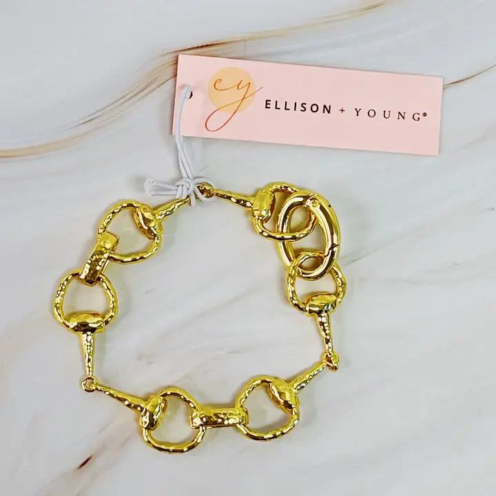 Equestrian Linked Bracelet